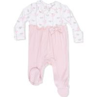 Angel Dear Dainty Buds and Bows Bow Footie