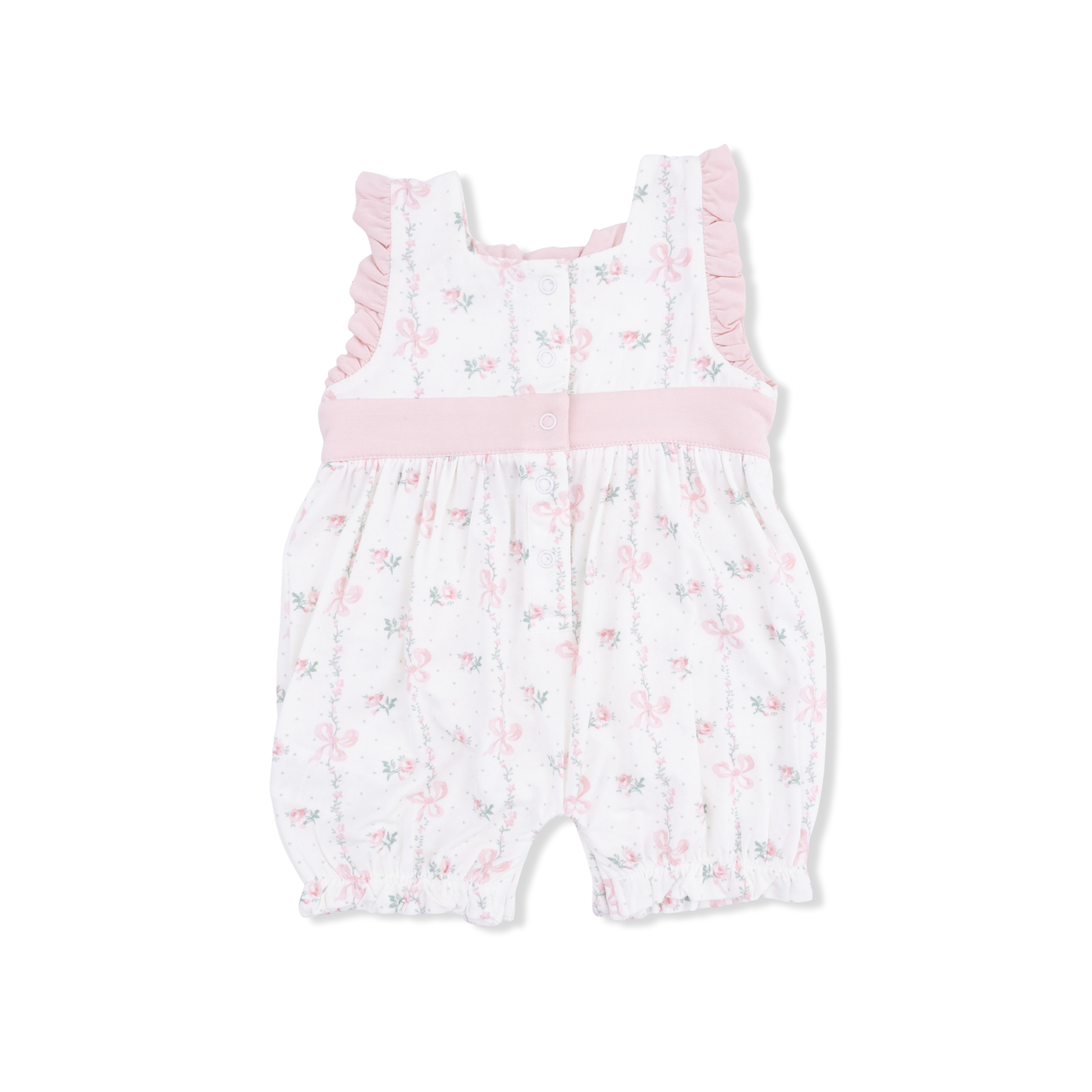 Angel Dear Dainty Buds and Bows Bow Playsuit