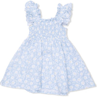 Angel Dear Western Daisies Smocked Sundress