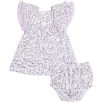 Angel Dear Shannon Floral V-Neck Dress and Bloomer