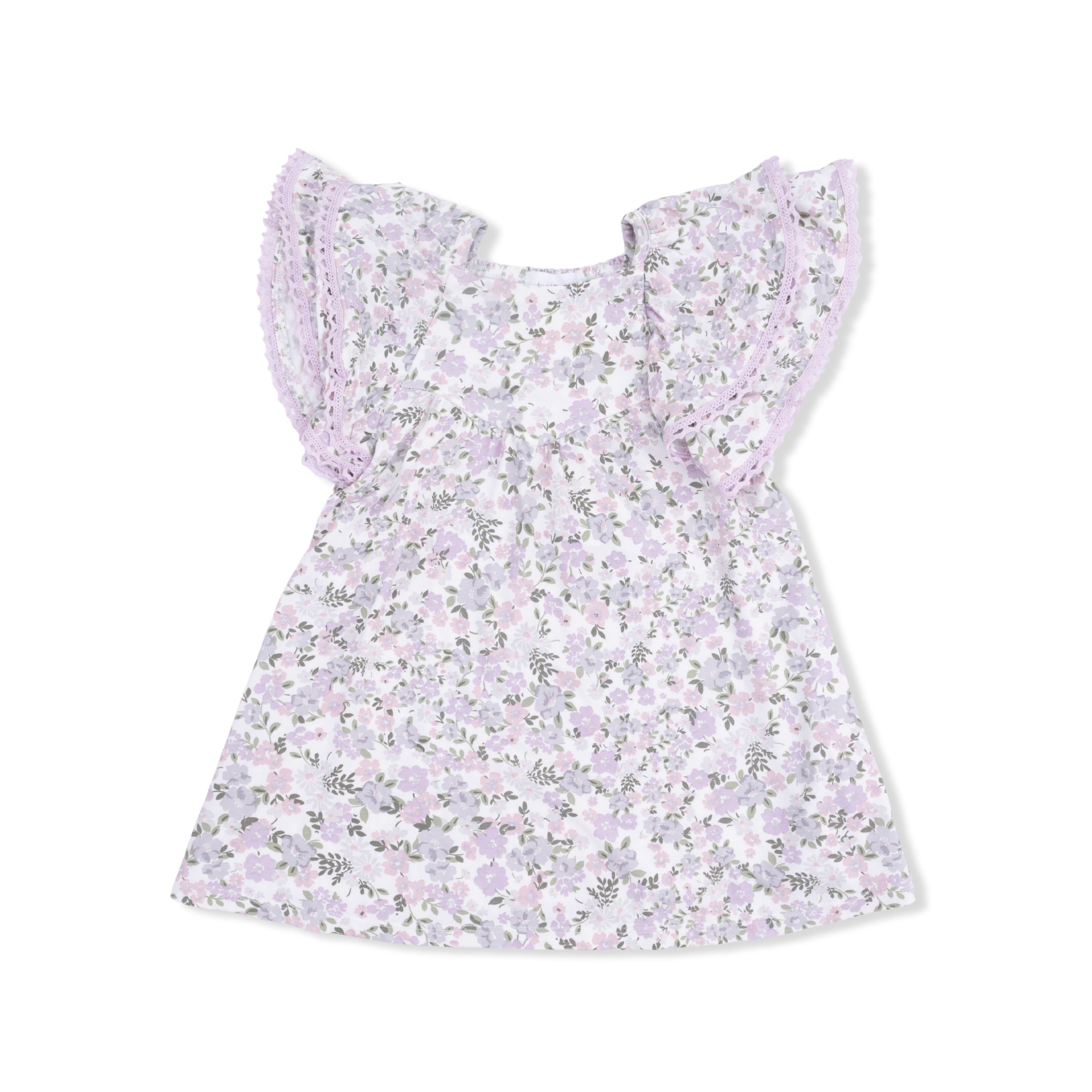 Angel Dear Shannon Floral V-Neck Dress and Bloomer