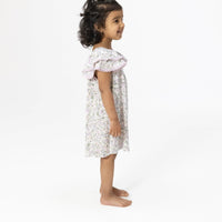 Angel Dear Shannon Floral V-Neck Dress and Bloomer