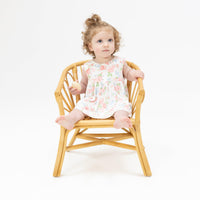 Angel Dear Cute Little Roses Infant Dress with Bow and Bloomer