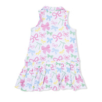 Angel Dear Sweet Bows Polo Tennis Dress with Cartwheel Short