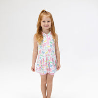 Angel Dear Sweet Bows Polo Tennis Dress with Cartwheel Short