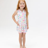 Angel Dear Sweet Bows Polo Tennis Dress with Cartwheel Short