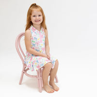 Angel Dear Sweet Bows Polo Tennis Dress with Cartwheel Short