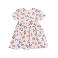 Angel Dear Country Girl Boots Twirly Dress with Ruffle Pockets