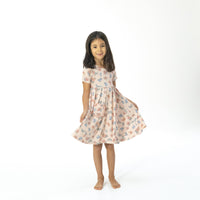 Angel Dear Country Girl Boots Twirly Dress with Ruffle Pockets