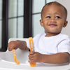 Bella Tunno Meal Monster Get in Belly Wonder Spoon Set: Orange