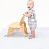 Angel Dear Western Boot Plaid Western Pearl Snap Shortie