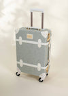 Coco Village Vegan Leather Carry-On Suitcase | Ocean