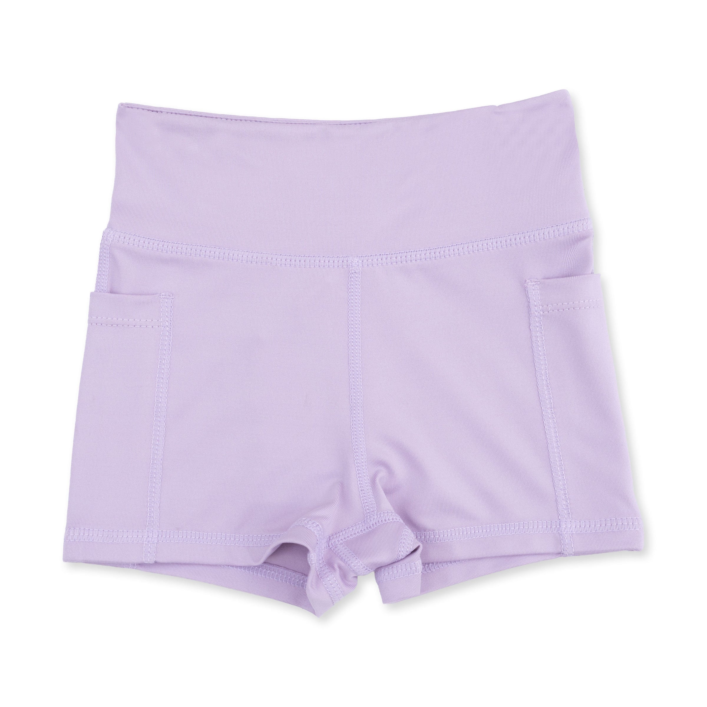 Angel Dear Tiny Tumblers Activewear Lilac Active Bike Short