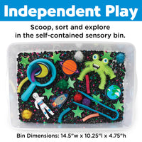 Faber-Castell / Creativity for Kids - Sensory Bin Outer Space Activity Bin for Kids