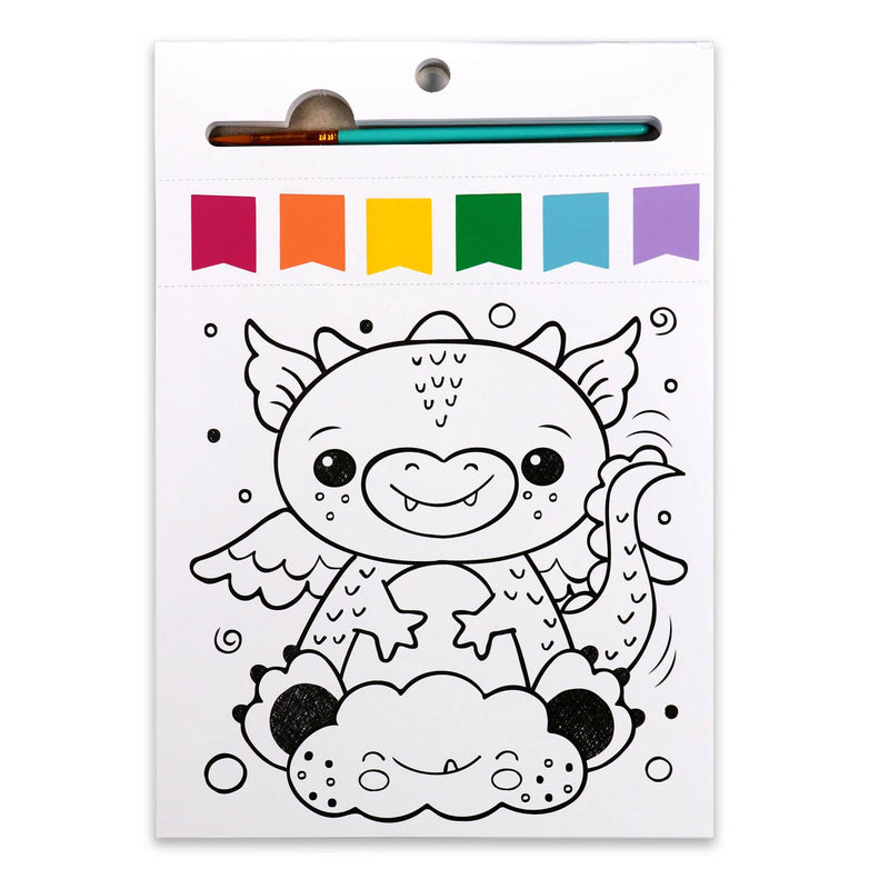 Paint Pages- Magical Creatures