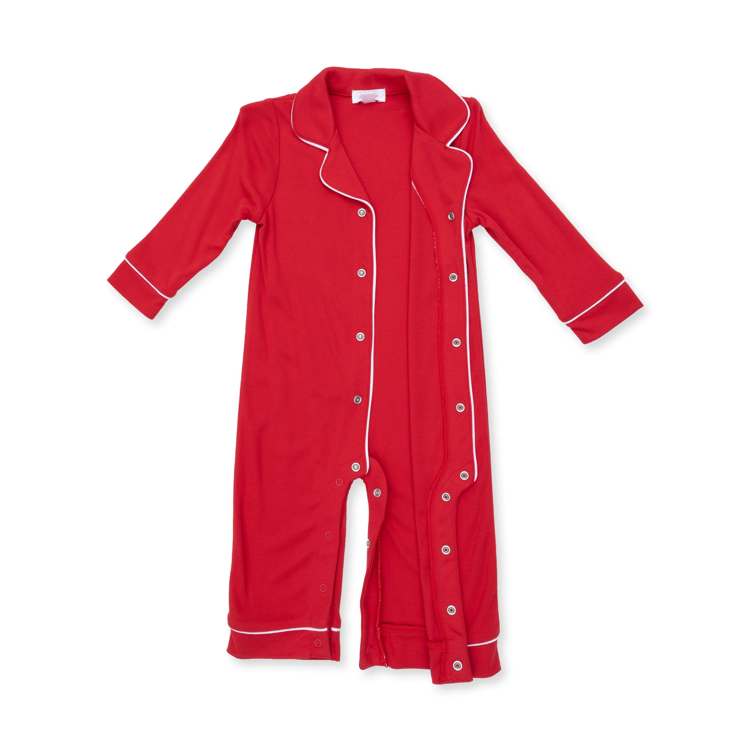Angel Dear Ribbon Red Long Sleeve Coat Style Romper