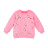 Mud Pie Candy Cane Sweatshirt