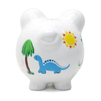 Child To Cherish® - Dinosaurs & Dragonflies Large Piggy Bank