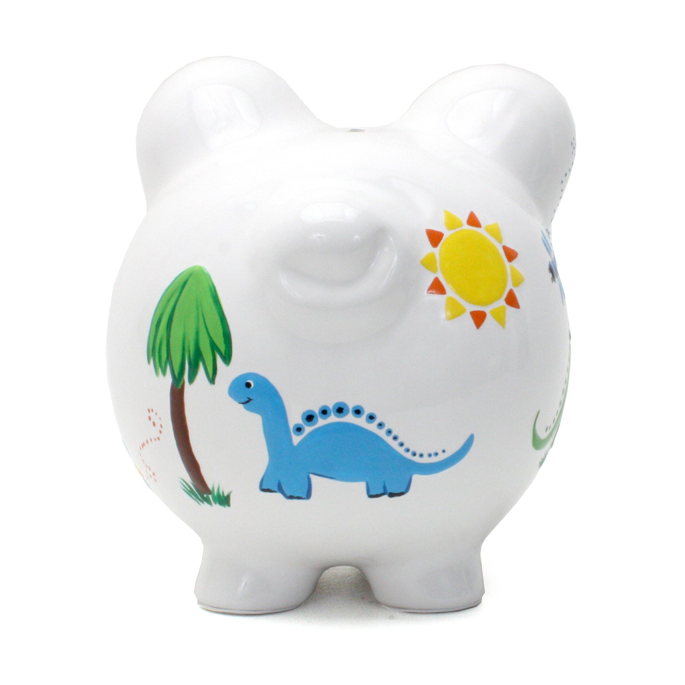 Child To Cherish® - Dinosaurs & Dragonflies Large Piggy Bank