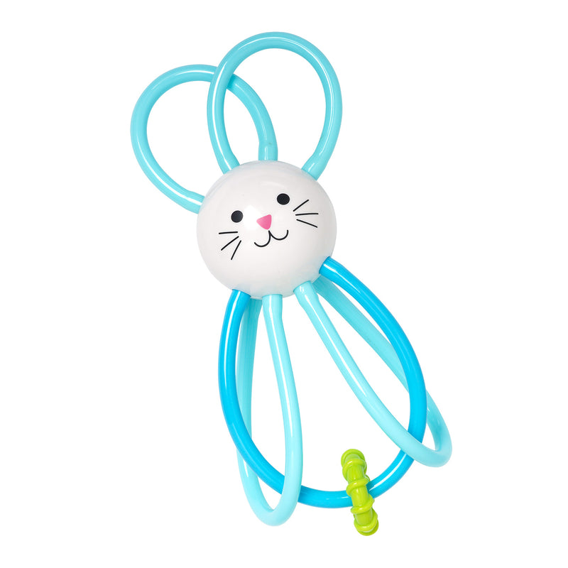 Manhattan Toy Zoo Winkle Bunny Teether Blue