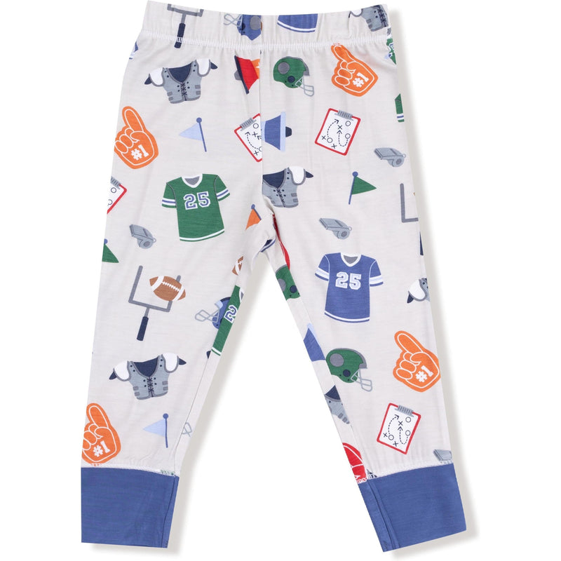 Angel Dear Game Day Grey Long Sleeve Loungewear Set