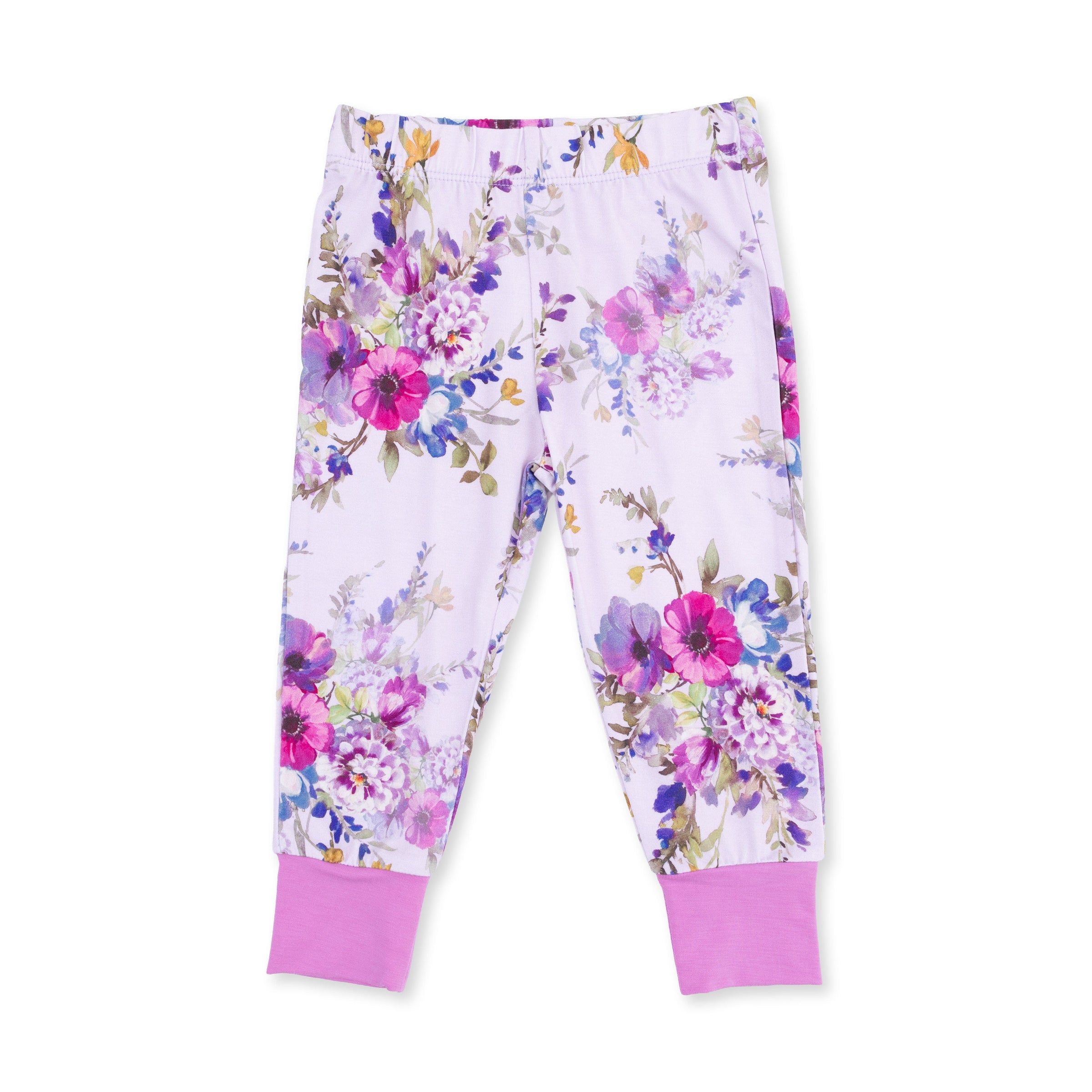 Angel Dear Dahlia Floral Long Sleeve Loungewear Set
