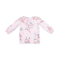 Angel Dear Painterly Rose Bouquets Long Sleeve Loungewear Set