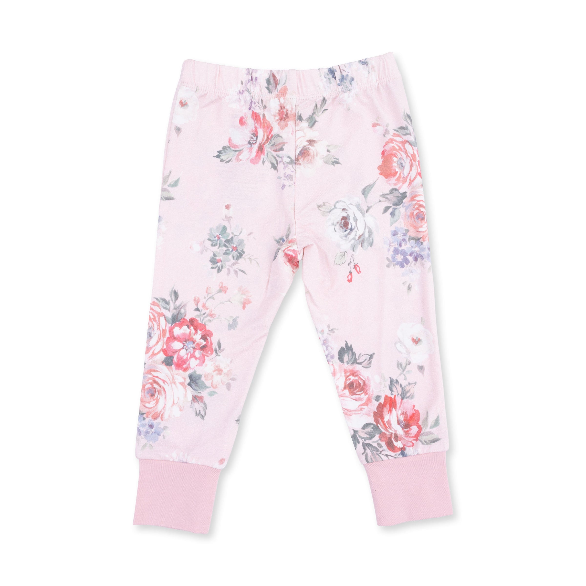 Angel Dear Painterly Rose Bouquets Long Sleeve Loungewear Set