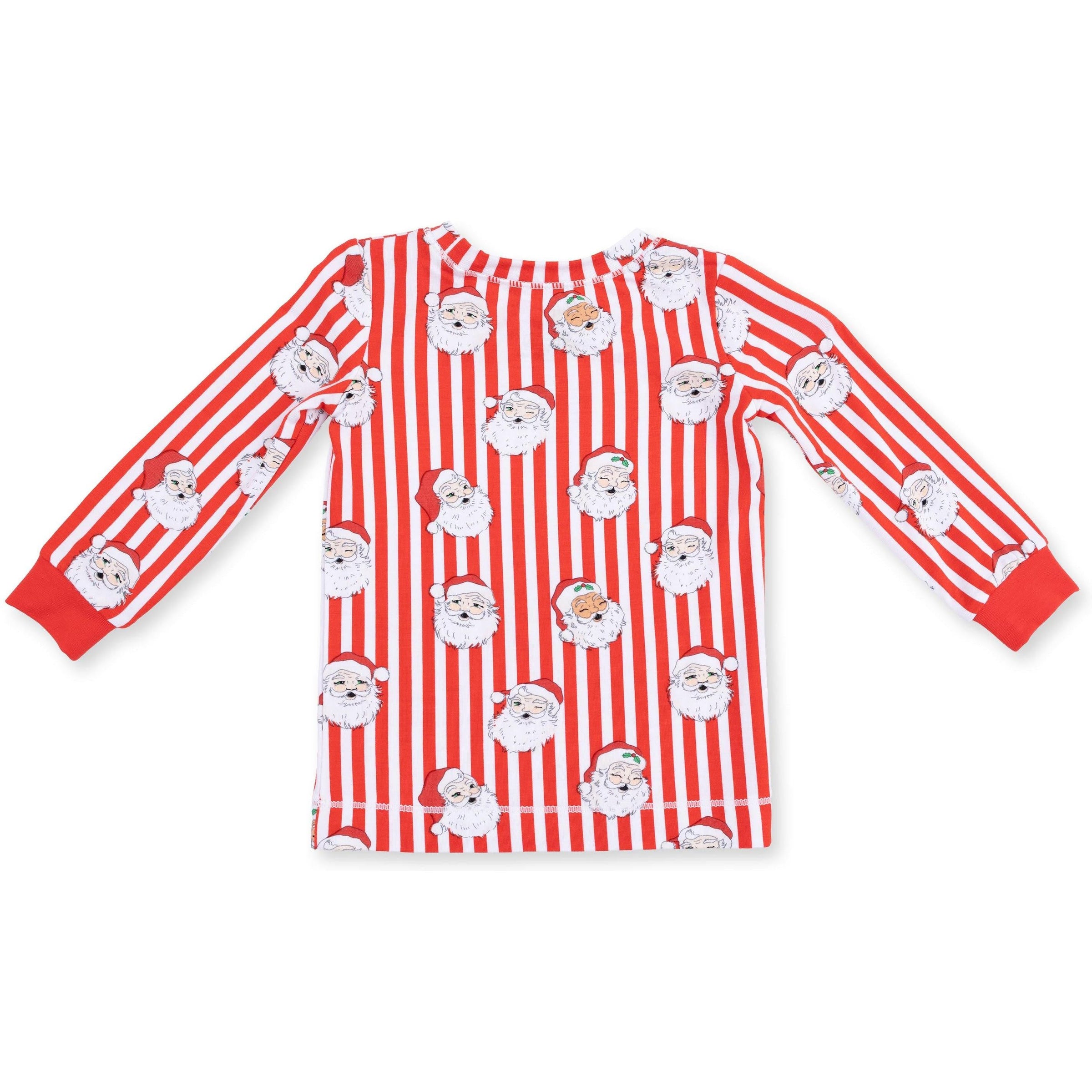 Angel Dear Vintage Santa Stripe Long Sleeve Loungewear Set