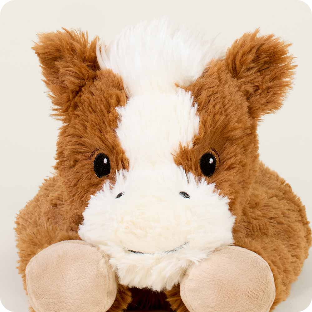 Warmies: America’s Favorite Microwave Plush Brand - Laying Down Horse Warmies
