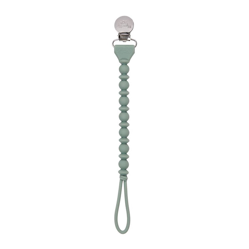 Itzy Ritzy Sweetie Strap Silicone One-Piece Pacifier Clips