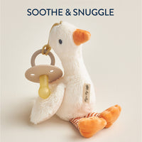 Itzy Ritzy Bitzy Pal Natural Rubber Pacifier & Plush