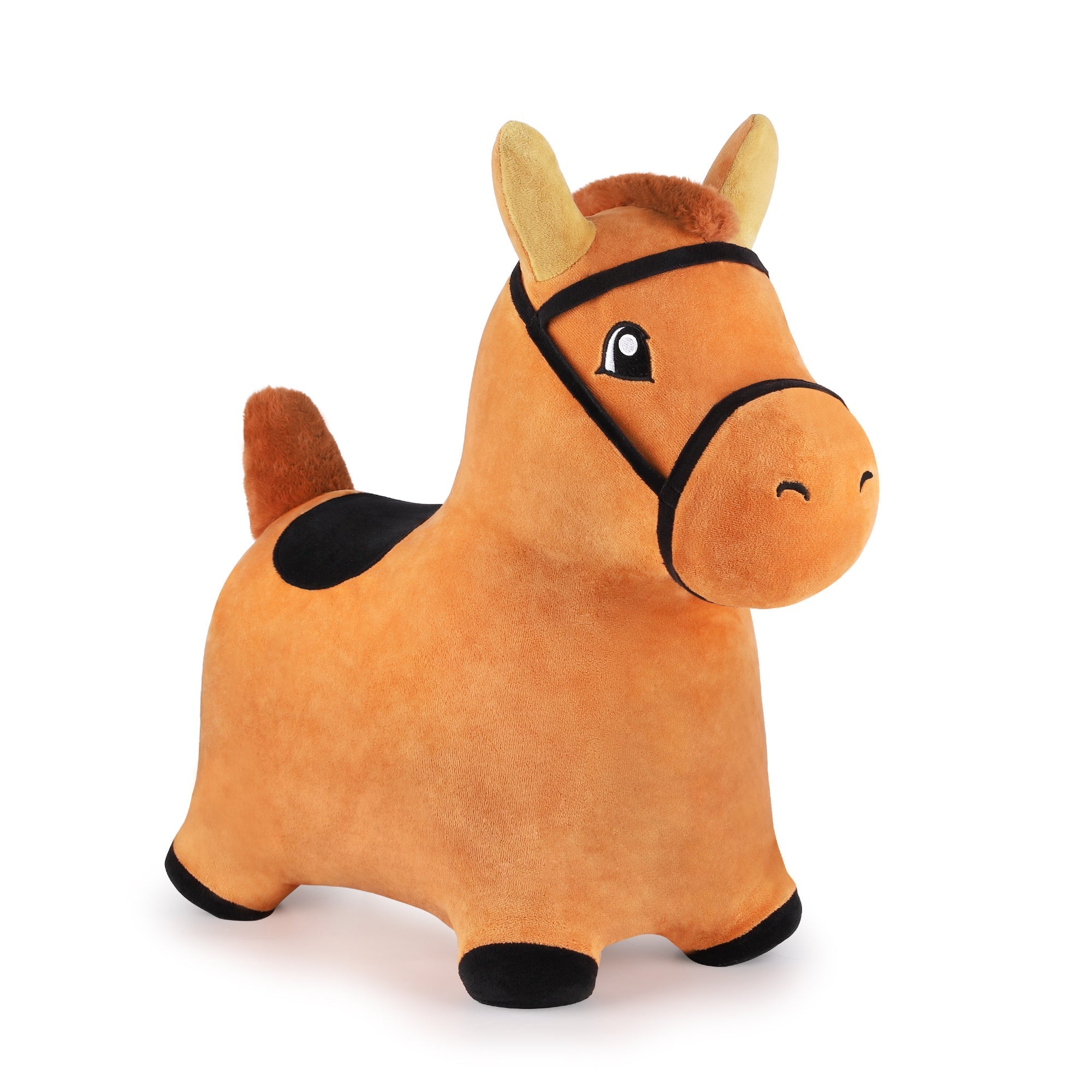 iPlay iLearn Bouncy Pals Brown Horse