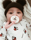 Itzy Ritzy Sweetie Strap Silicone One-Piece Pacifier Clips