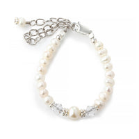 Cherished Moments - Cherished Babe to Bride Sterling Silver Baby Bracelet Gift