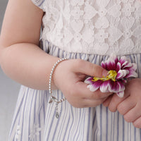 Cherished Moments - Child's Sterling Silver Heart Bracelet Girls Valentine Gift