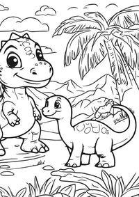 Nova Toys LLC - Dino-Mite - XXL Coloring Book