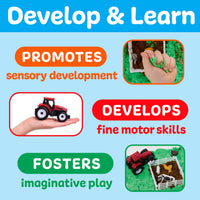 Faber-Castell / Creativity for Kids - Sensory Bin Farm Activity Kit for Kids