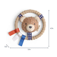 Itzy Ritzy Itzy Ring Pal™ Teething Ring with Plush Character
