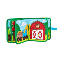 JoyCat 15-in-1 Farm Animals Montessori Busy Book