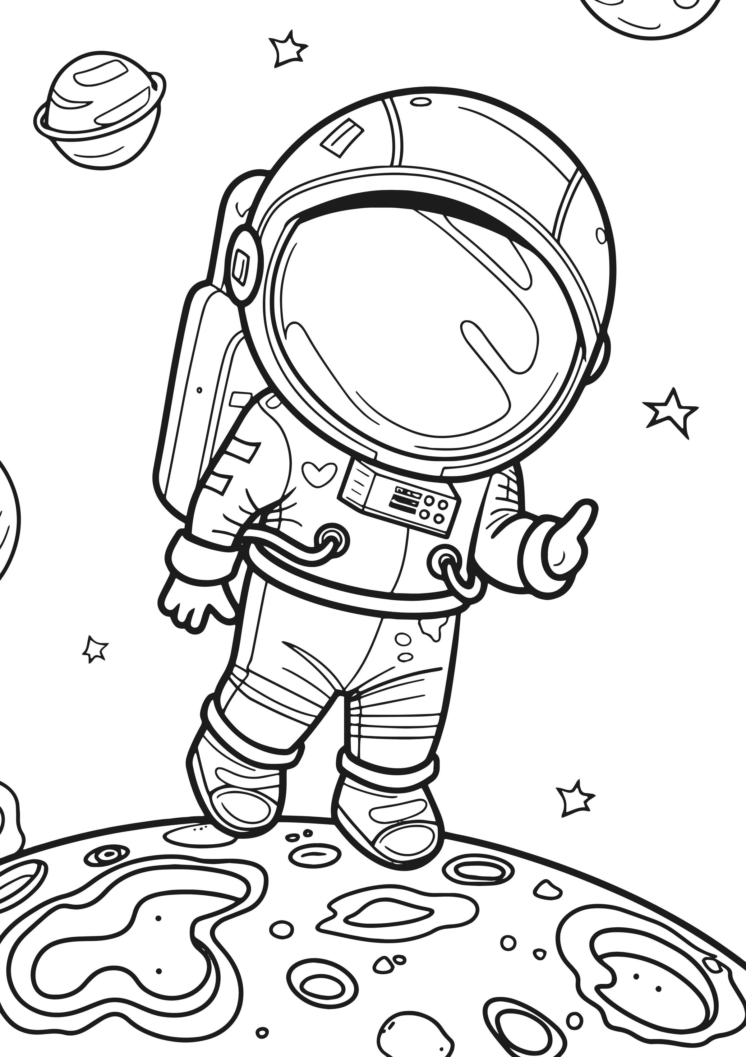 Nova Toys LLC - Space Race - XXL Coloring Book
