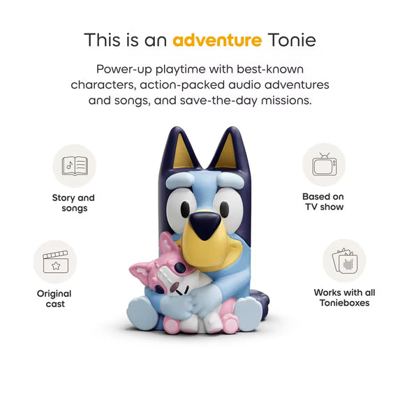 Tonies Bluey Toniebox 2 Cloud Pink Starter Set