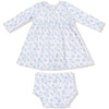Angel Dear Romi Floral Simple Dress and Bloomer