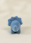 Coco Village Dino Plush Toy | Blue Triceratops