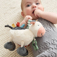 Itzy Ritzy Cow Itzy Friends Link & Love Activity Plush