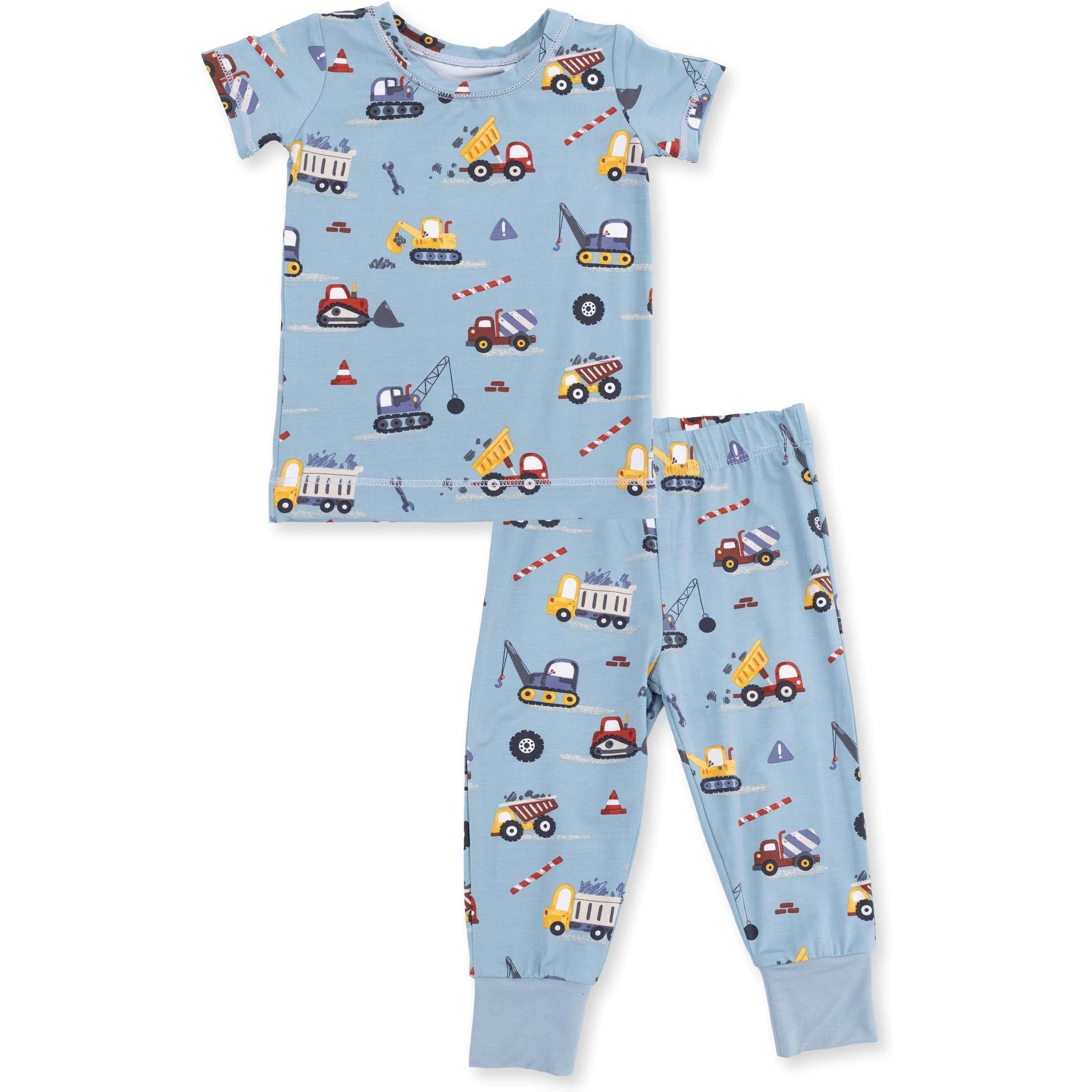 Angel Dear Crayon Construction Short Sleeve Loungewear Set