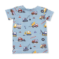 Angel Dear Crayon Construction Short Sleeve Loungewear Set