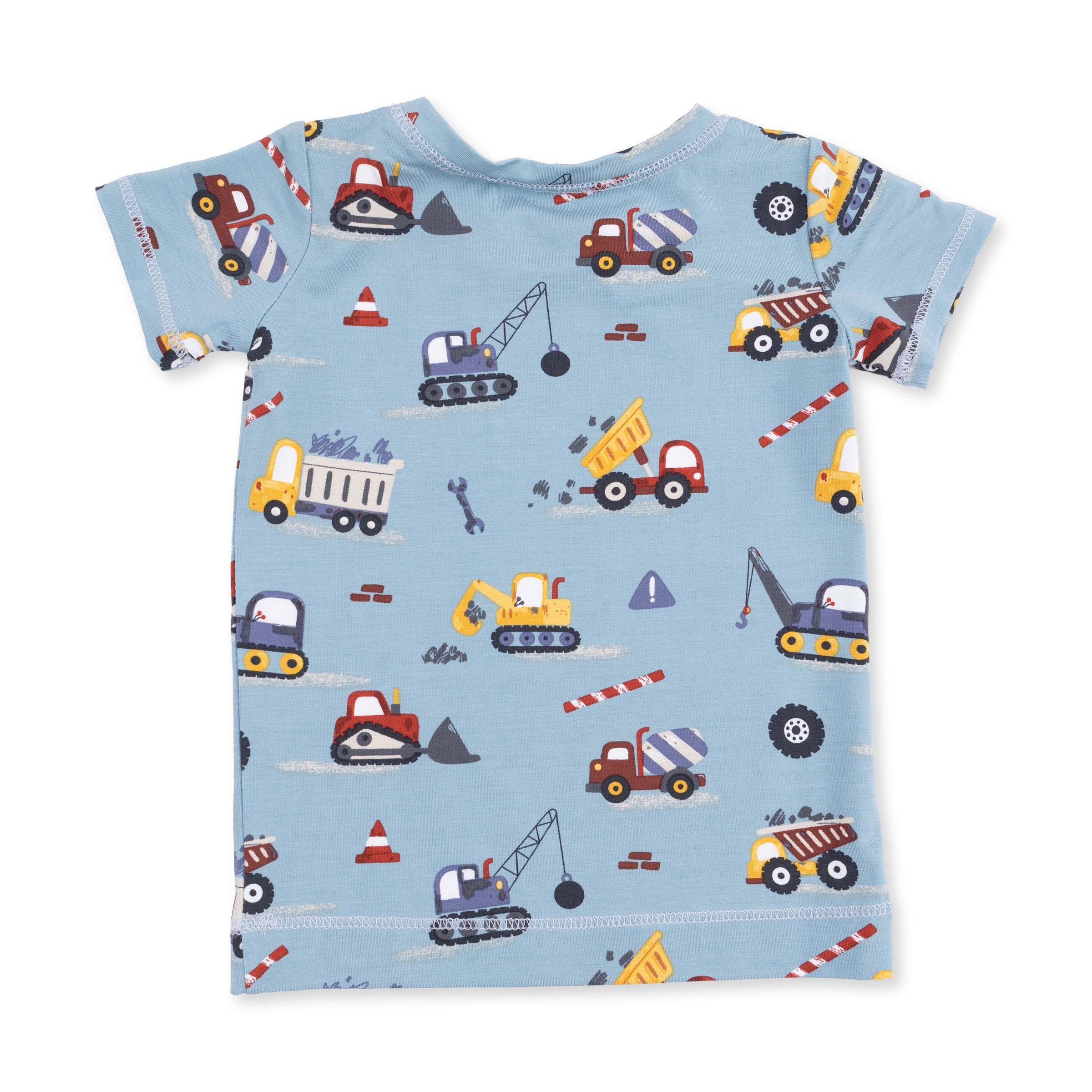 Angel Dear Crayon Construction Short Sleeve Loungewear Set