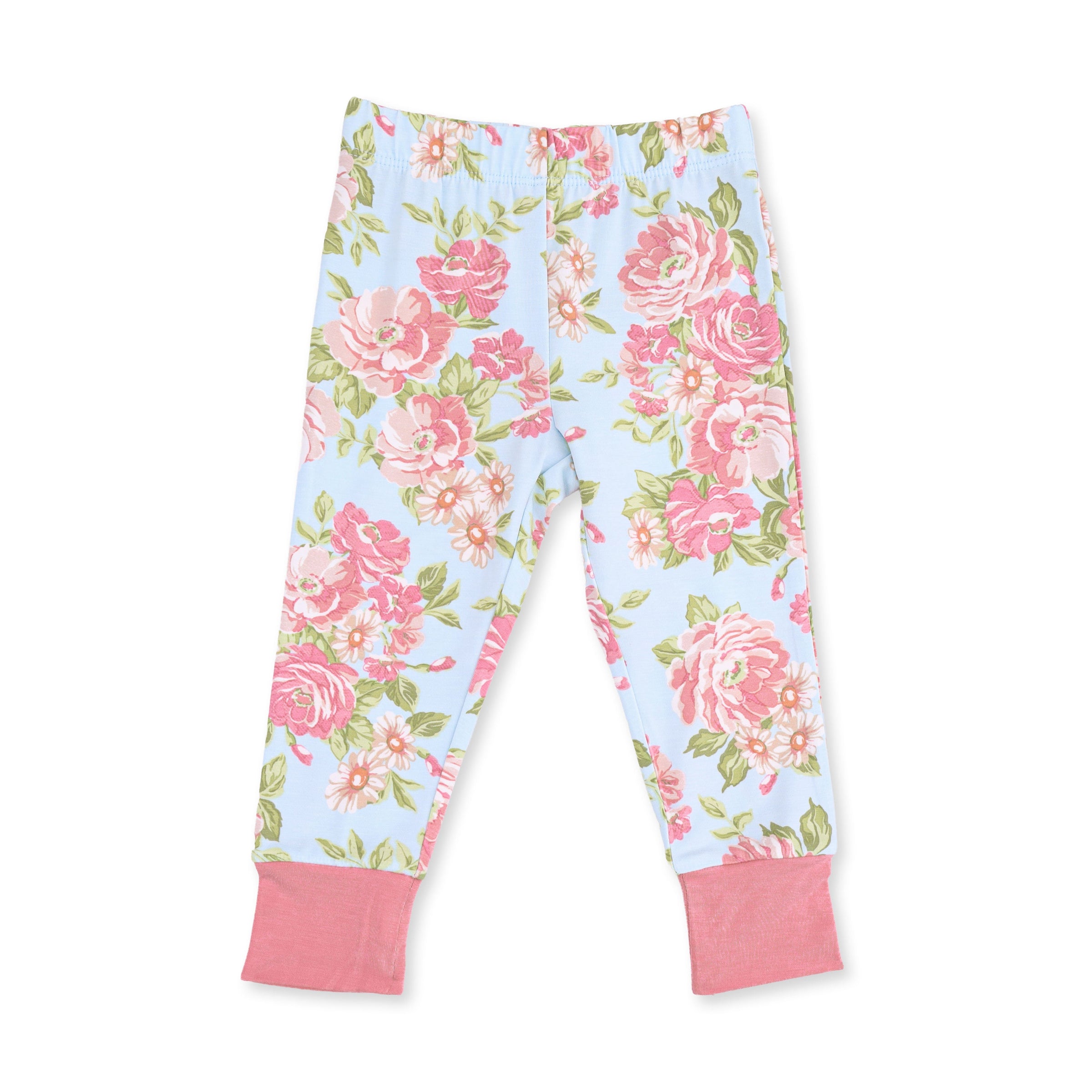 Angel Dear Angeline Floral Short Sleeve Loungewear Set