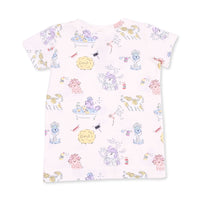 Angel Dear Spa Dogs Short Sleeve Loungewear Set